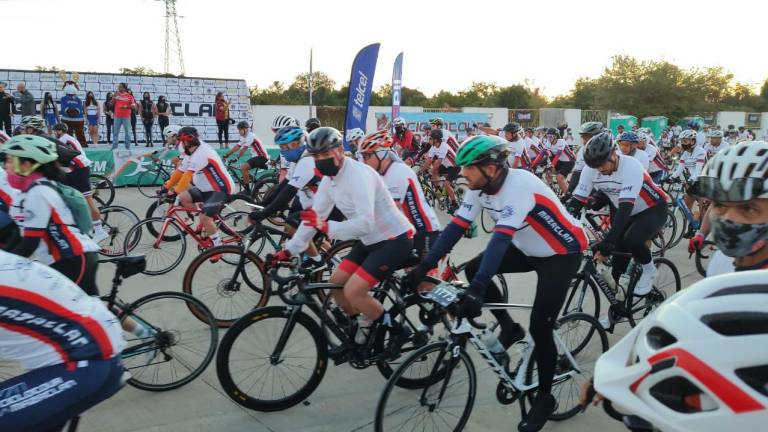 Multitudinaria participación en la edición 11 del Ciclotour Mazatlán