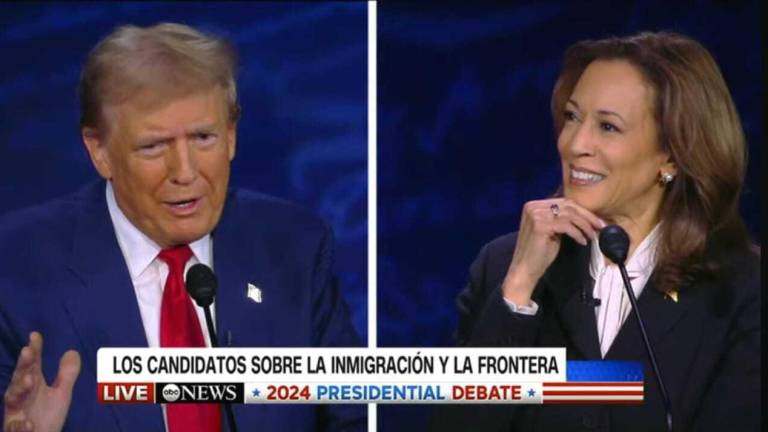 Donald Trump y Kamala Harris se enfrentaron en el primer debate presidencial de EU.