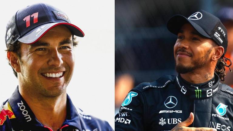 Lewis Hamilton defiende a Checo por dichos de Helmut Marko