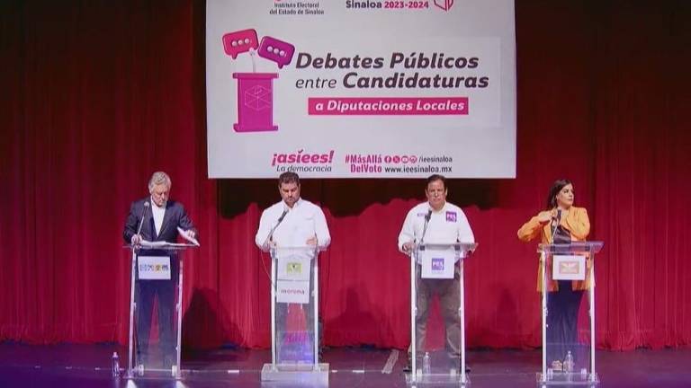 Más proselitismo político que propuestas en debate por Distrito local 13, de Culiacán