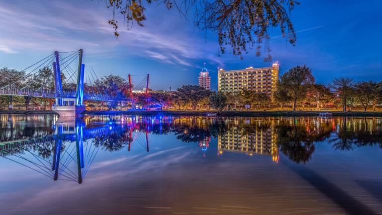 Foto del río Tamazula en Culiacán, autor M.A. Victoria.