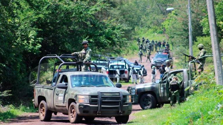 El grupo armado se encontró con un convoy militar que patrullaba en la localidad de San Rafael Tecario, en Michoacán.