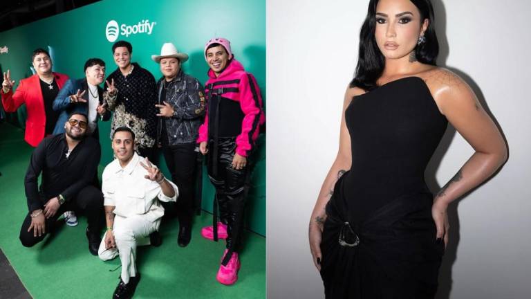 Grupo Firme y Demi Lovato graban un tema juntos.