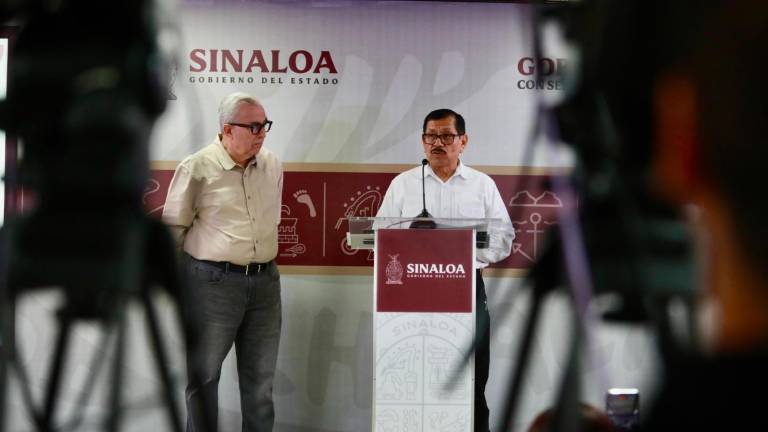 El Secretario de Seguridad Pública en Sinaloa, Gerardo Mérida Sánchez, dice que la gente puede hacer su vida normal.