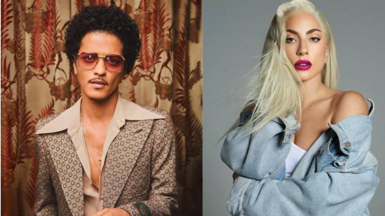 Bruno Mars y Lady Gaga tendrán colaboración musical.