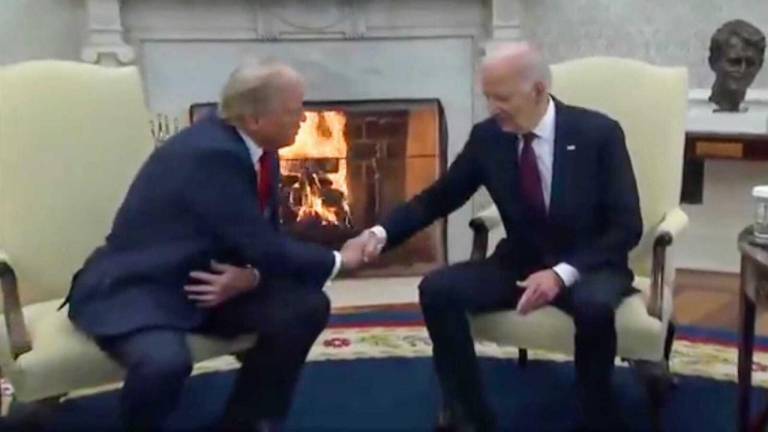 Donald Trump se reúne con Joe Biden en la Casa Blanca