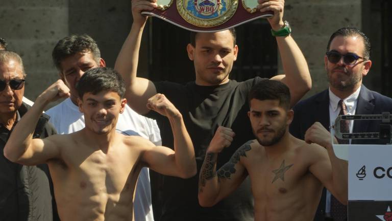 Alexis “Chapito” Molina (der.) está seguro de salir victorioso este viernes.