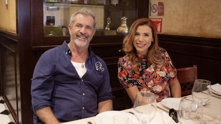 Mel Gibson y Marina del Pilar plantean impulsar la industria fílmica en Baja California.