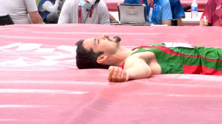 Édgar Rivera queda eliminado en salto de altura, en Tokio 2020