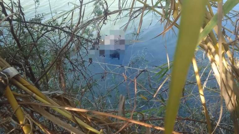 Encuentran a un hombre muerto dentro de un canal en Guasave