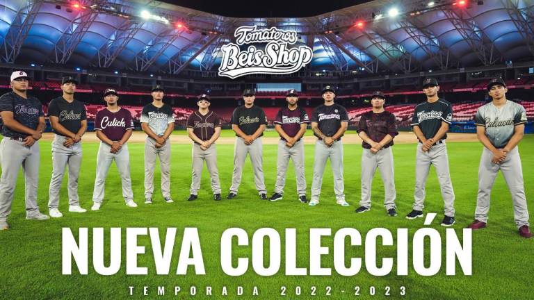 Tomateros de Culiacán presentará este jueves su nueva colección de jerseys