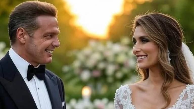 Difunden supuesta foto de Boda entre Luis Miguel y Paloma Cuevas