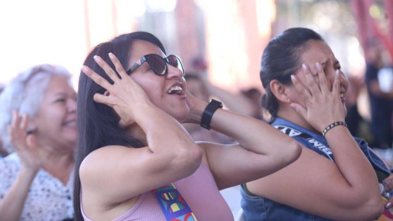 Los aficionados se emocionaban o se angustiaban dependiendo de las posibilidades de gol.