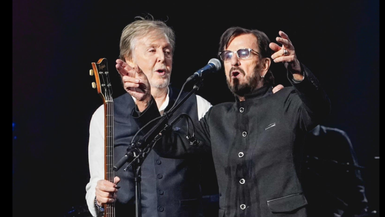 Paul McCartney y Ringo Starr juntos de nuevo.