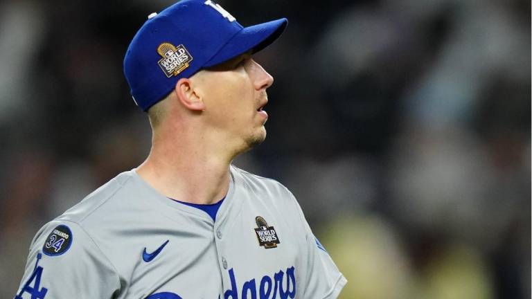 Walker Buehler lució efectivo en Yankee Stadium en el Juego 3 de la Serie Mundial.