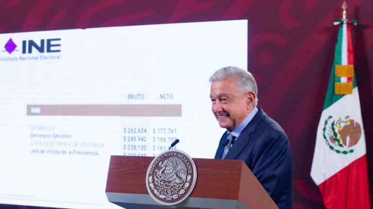 Andrés Manuel López Obrador durante su conferencia matutina de este jueves 2 de marzo.