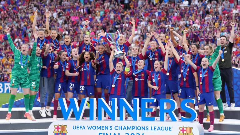 Barcelona es el campeón femenil de Europa.