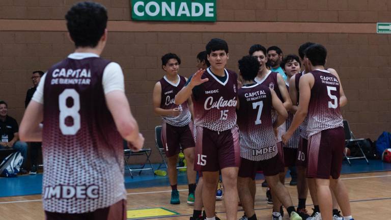 Culiacán y Ahome se reparten el oro varonil del estatal de baloncesto