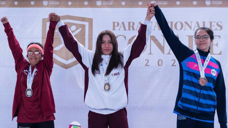 Gran día para Sinaloa en paratletismo de Paranacionales Conade