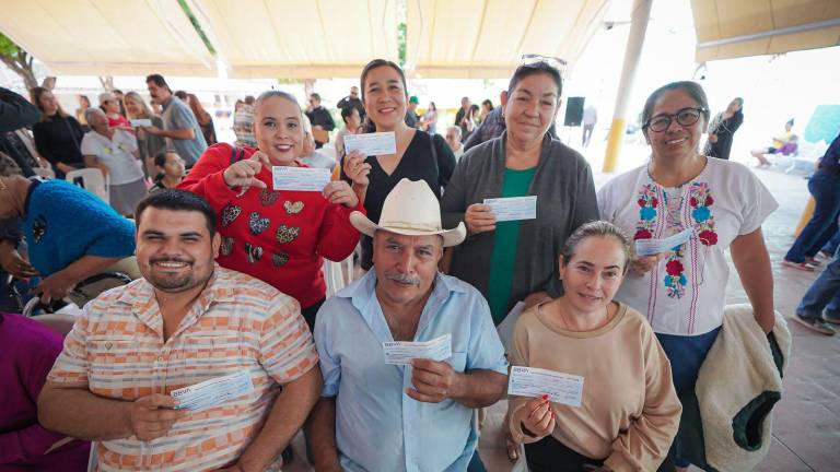 Algunos de los comerciantes apoyados.