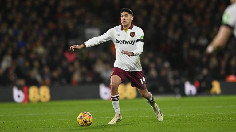 Edson Álvarez y West Ham dividen puntos con Bournemouth