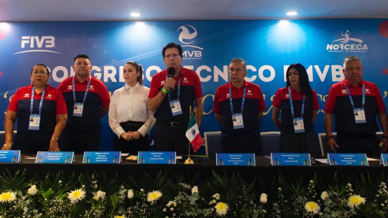 Inauguran en Mazatlán el Congreso Técnico de la Federación Mexicana de Voleibol