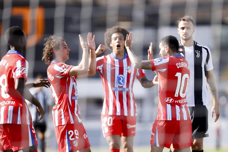 El Atlético supera con victoria ante la Juventus su cierre de preparación