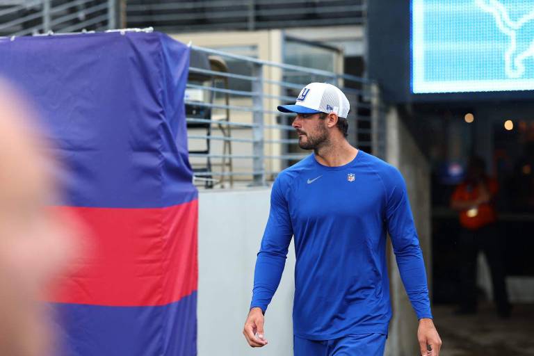 Daniel Jones, listo para jugar en el Giants contra Texans