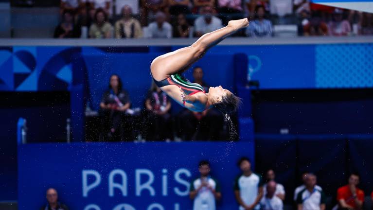 Alejandra Estudillo avanzó a la final del trampolín 3 metros individual femenil de París 2024.