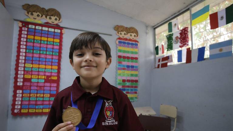 Matías Javier, ganador del oro en la Olimpiada Nacional de Matemáticas, está listo para volver a empezar