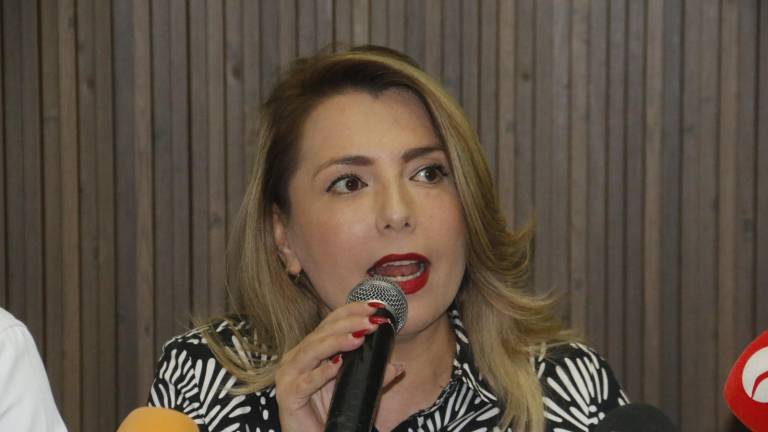 Roxana Rubio, presidenta del PAN en Sinaloa, señala que esperarán resolución de diputaciones plurinominales para registrar en el Congreso.