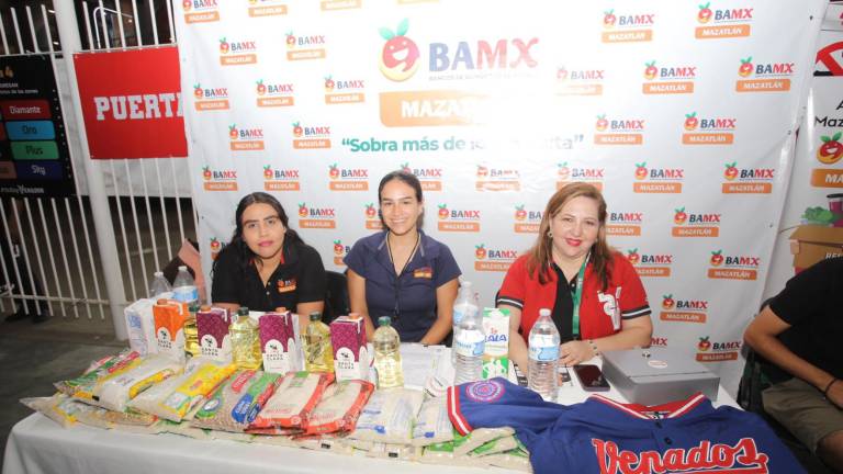 Venados Vizsla y Banco de Alimentos Mazatlán unen fuerzas en Serie Solidaria contra el Hambre