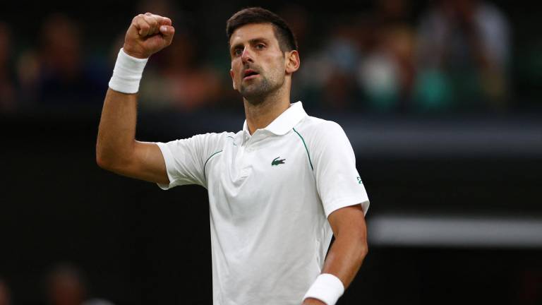 Novak Djokovic se impone en cuatro sets a Tim van Rijthoven.