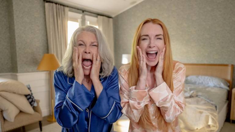 Jamie Lee Curtis y Lindsay Lohan.