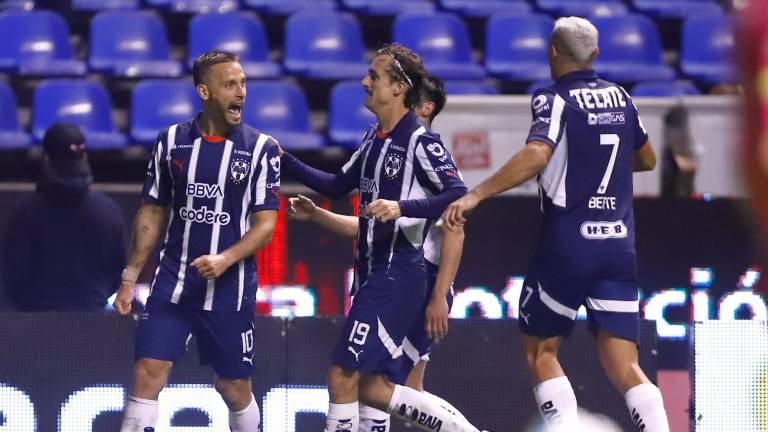 Rayados vence al Puebla en el regreso de la Liga MX