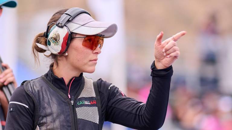 Gabriela Rodríguez en el top 5, al inicio del skeet femenil en París 2024