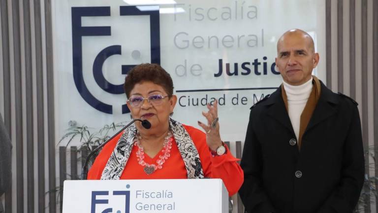 Ernestina Gody, Fiscal de la CDMX, en un evento de reapertura de las coordinaciones territoriales.