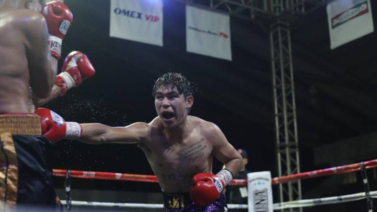 José Ángel “Chinito” Amaro mostró crecimiento en su boxeo en 2024.