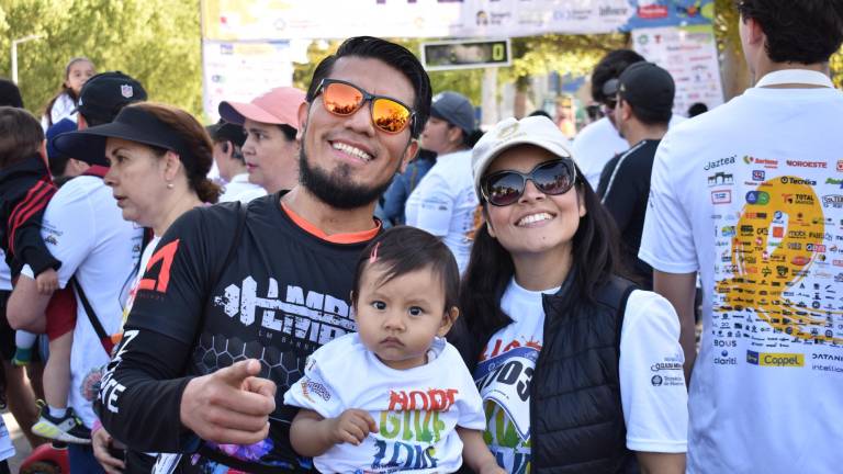 Salen sinaloenses a correr para ayudar a quien más lo necesita