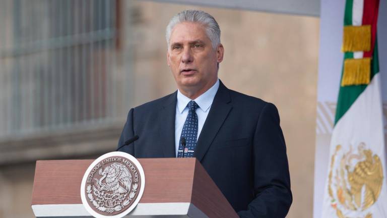 Miguel Díaz-Canel, Presidente de Cuba, estará este fin de semana en México, en Campeche.