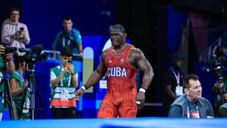 Mijaín López, el gigante de la lucha cubana, a un paso de su histórico quinto oro