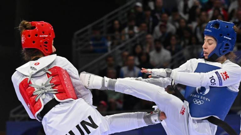 Una derrota por acumulación de amonestaciones impidió a Daniela Souza seguir avanzando en el taekwondo de París 2024.