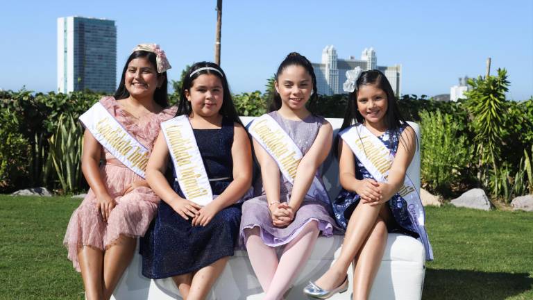 Cuatro niñas, un sueño: ser la Reina Infantil del Carnaval de Mazatlán 2023