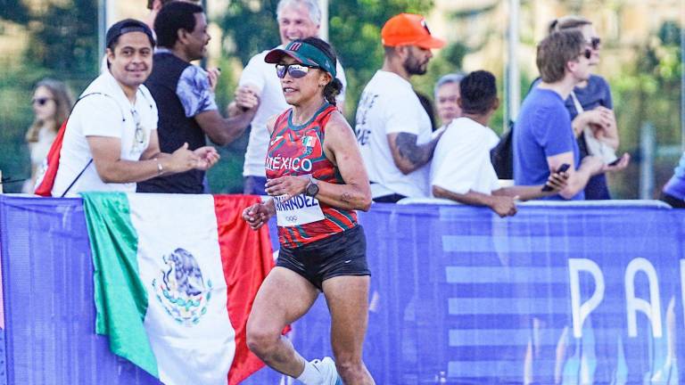 Margarita Hernández dice que es el maratón más bonito que ha corrido.