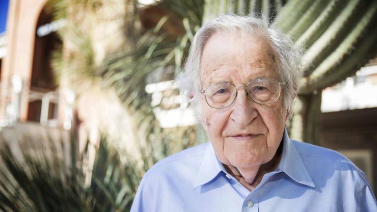 Noam Chomsky.