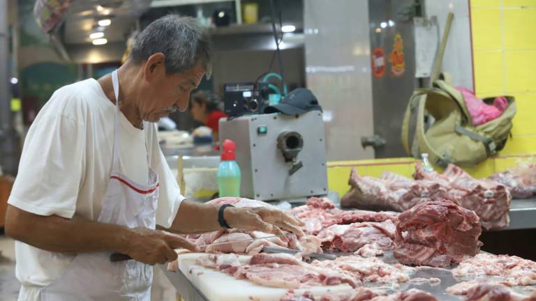 Las carnicerías del Mercado Pino Suárez tocaron el tema de la baja venta y la falta de algunos productos.