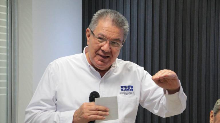 José Carlos Álvarez Ortega, presidente de la Comisión Estatal de Derechos Humanos de Sinaloa.