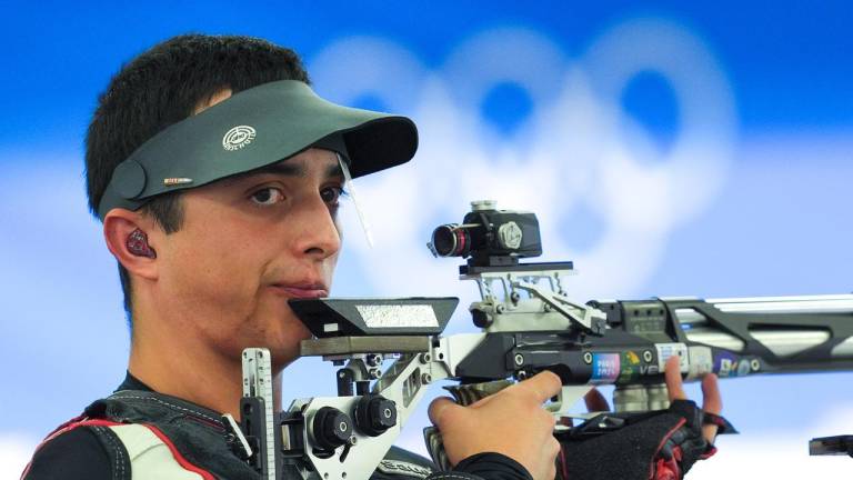 Culmina mexicano Quezada en sitio 44 del rifle de aire en París 2024