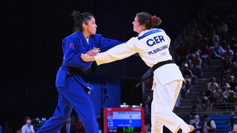 La judoca mexicana concluyó su participación en la primera ronda.