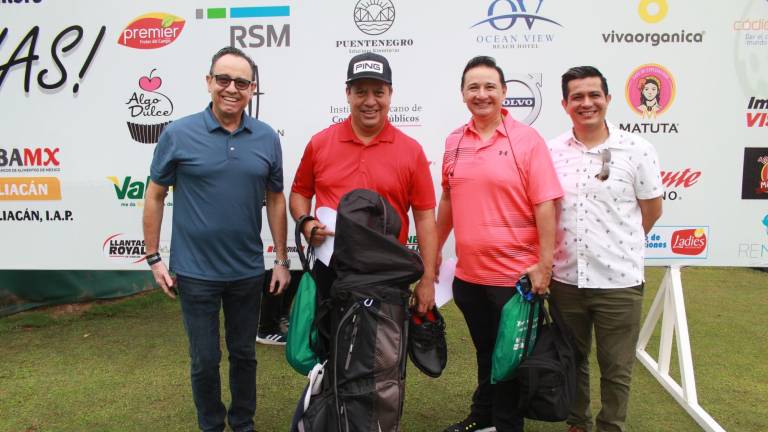 Realizan torneo de golf ‘Juntos por el hambre’